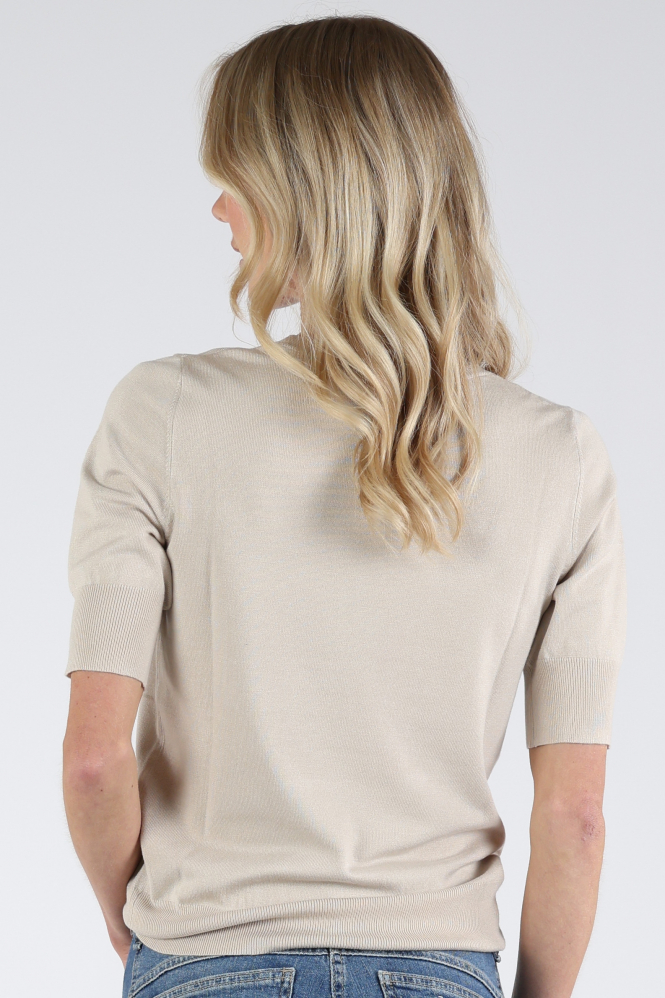 Emotions 126001 Pull korte mouw Beige