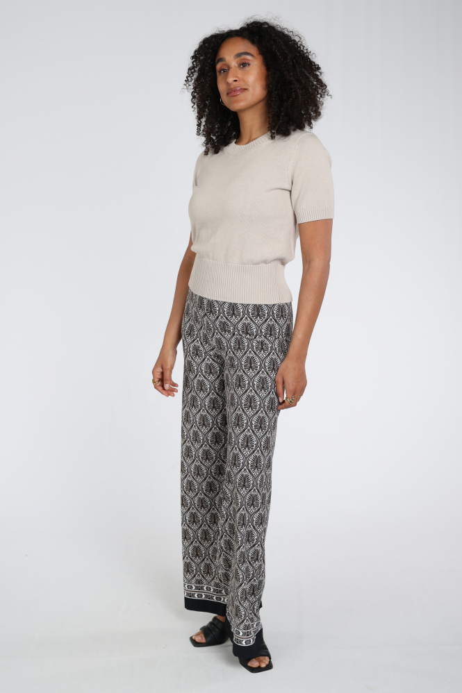 Emotions 126084 Pull korte mouw Beige
