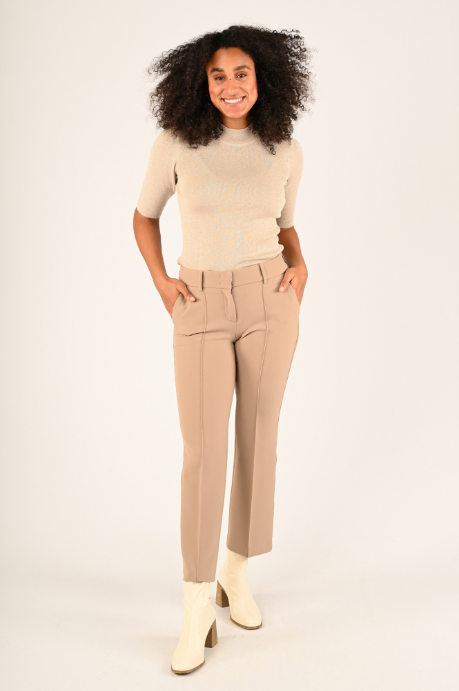 Emotions 224104 Pull korte mouw Beige
