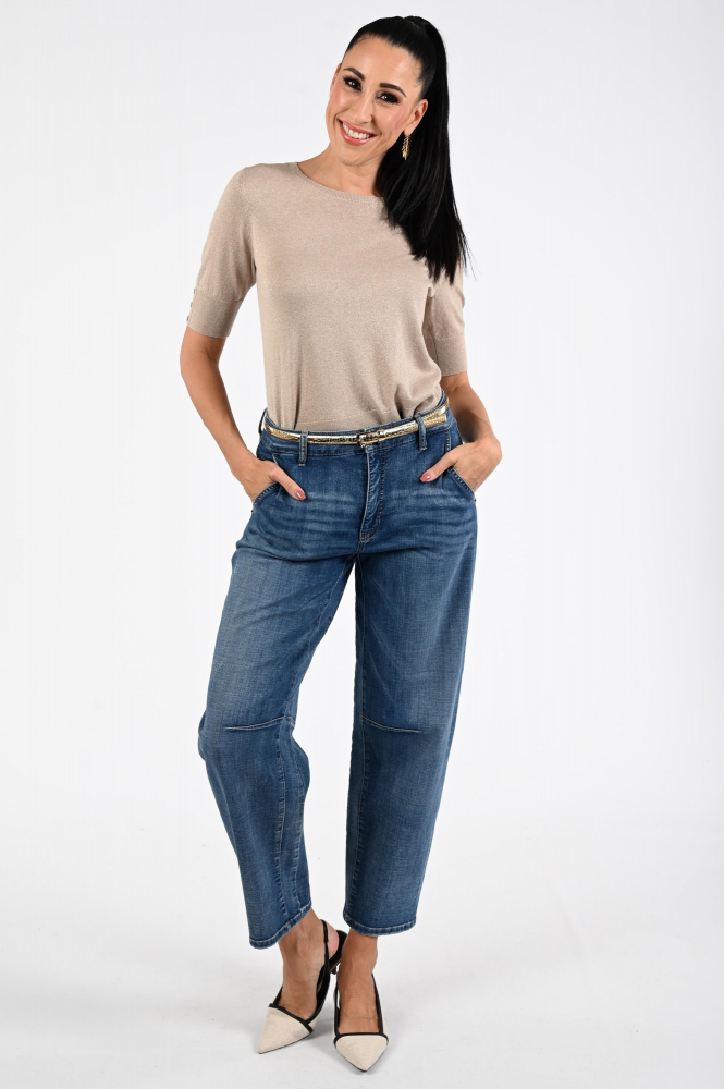 Emotions 225106 Pull korte mouw Bruin