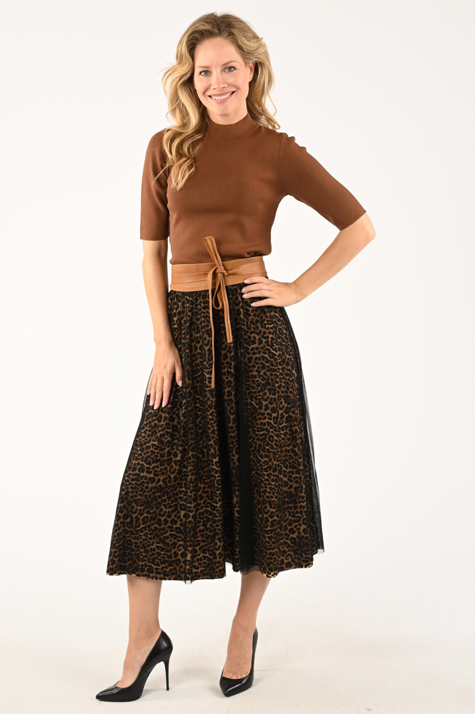 Emotions 235090 Pull korte mouw Bruin