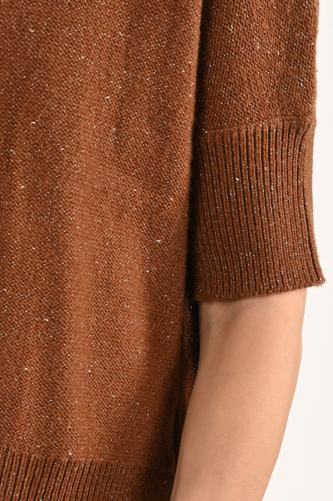 Emotions 235046 Pull korte mouw Bruin