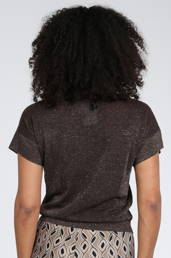 Emotions 126070 Pull korte mouw Bruin