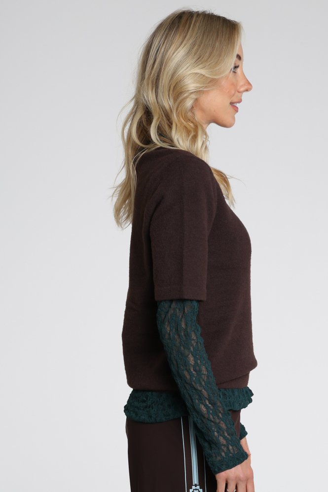 Studio Anneloes 14407 Pull korte mouw Bruin