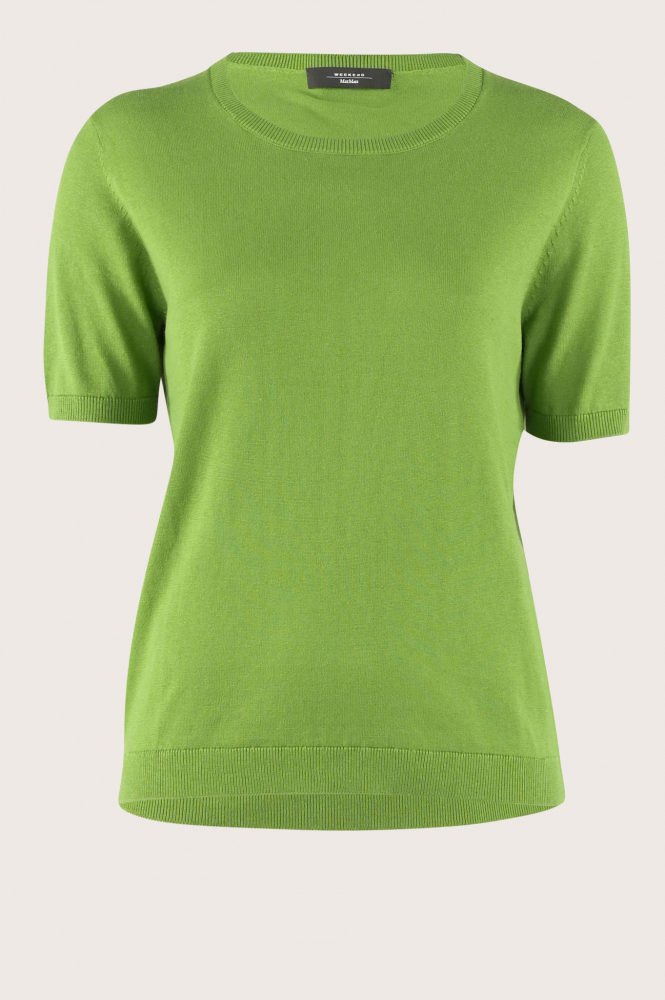MaxMara agro mm12022 Pull korte mouw Groen