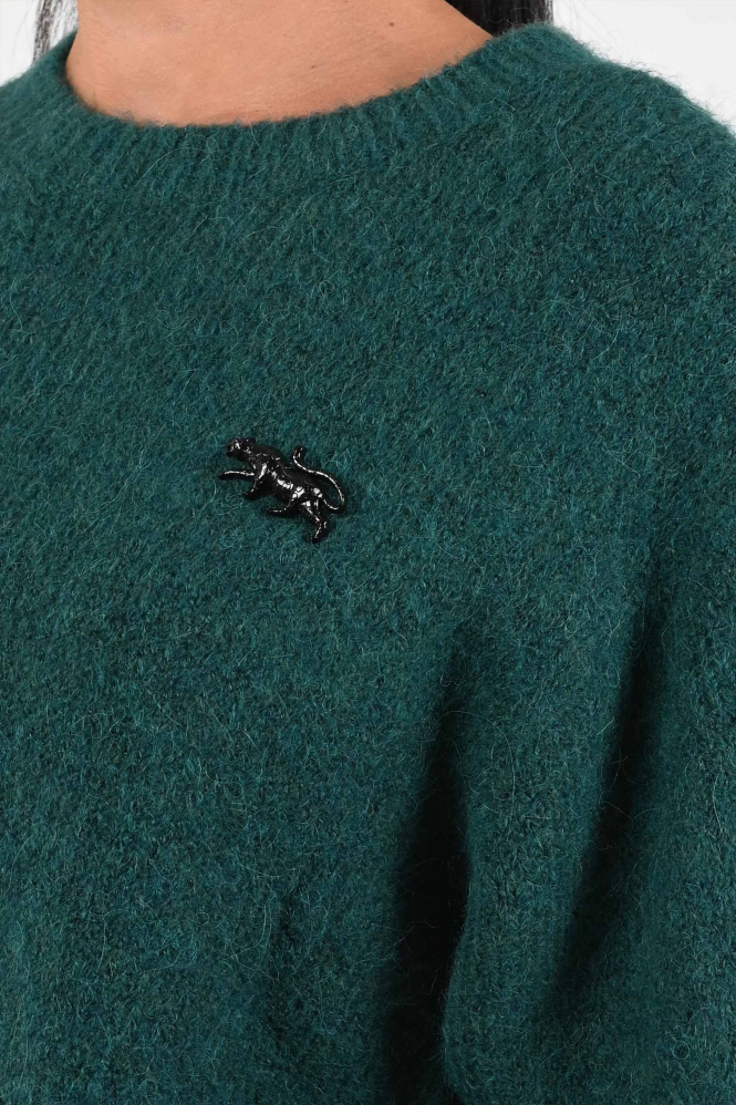 Fabienne Chapot CLTPUL02AW254620 Pull korte mouw Groen