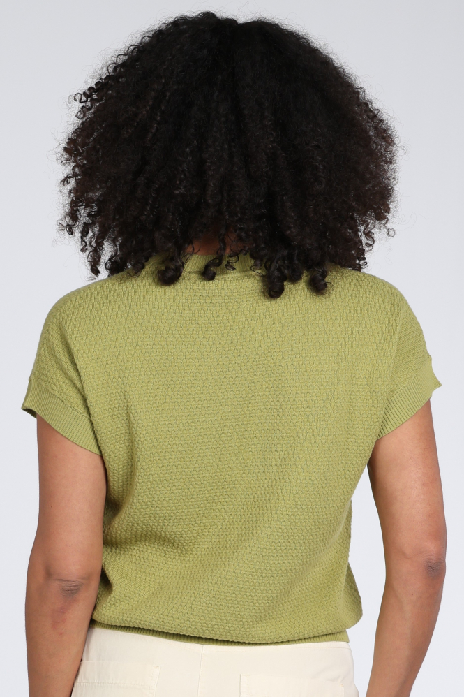 Emotions 126108 Pull korte mouw Groen