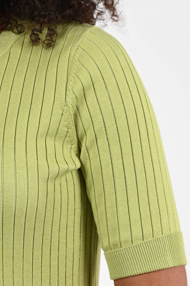 Geisha 64064-14 Pull korte mouw Groen