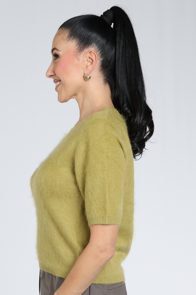 Emotions 226040 Pull korte mouw Groen