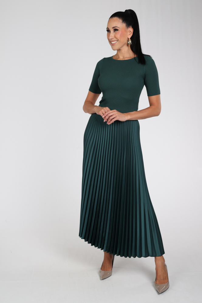 MaxMara gola mm12011f Pull korte mouw Groen