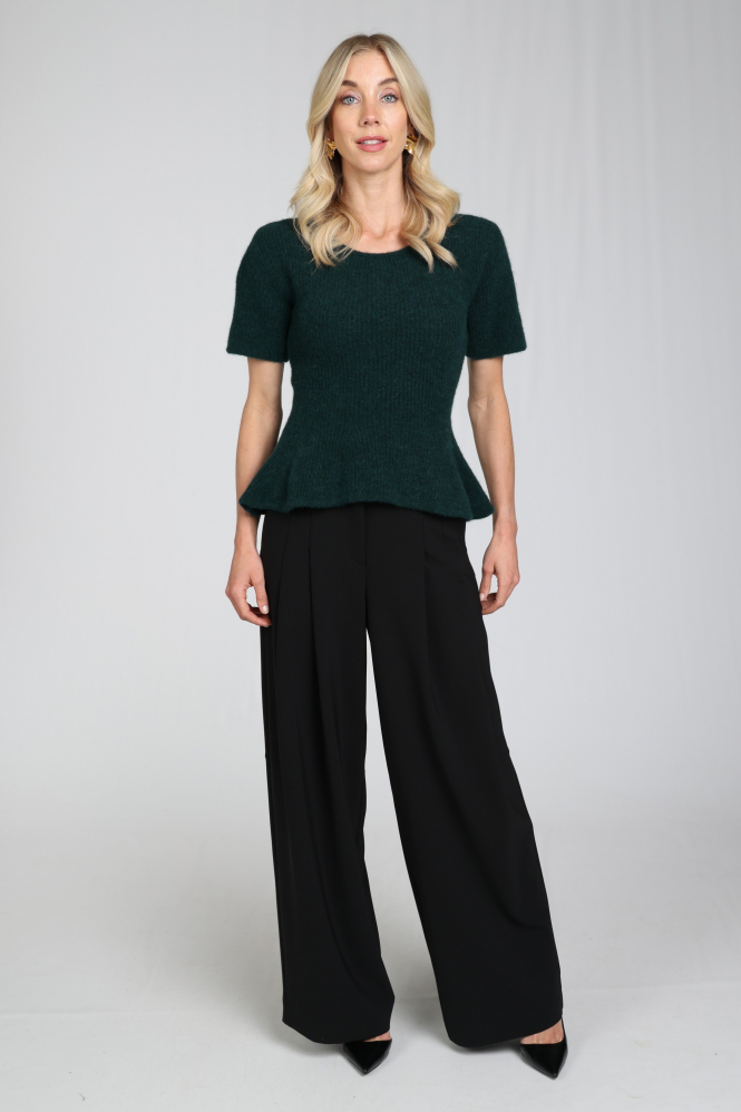 By-Bar 26415022 Dolly Pull korte mouw Groen