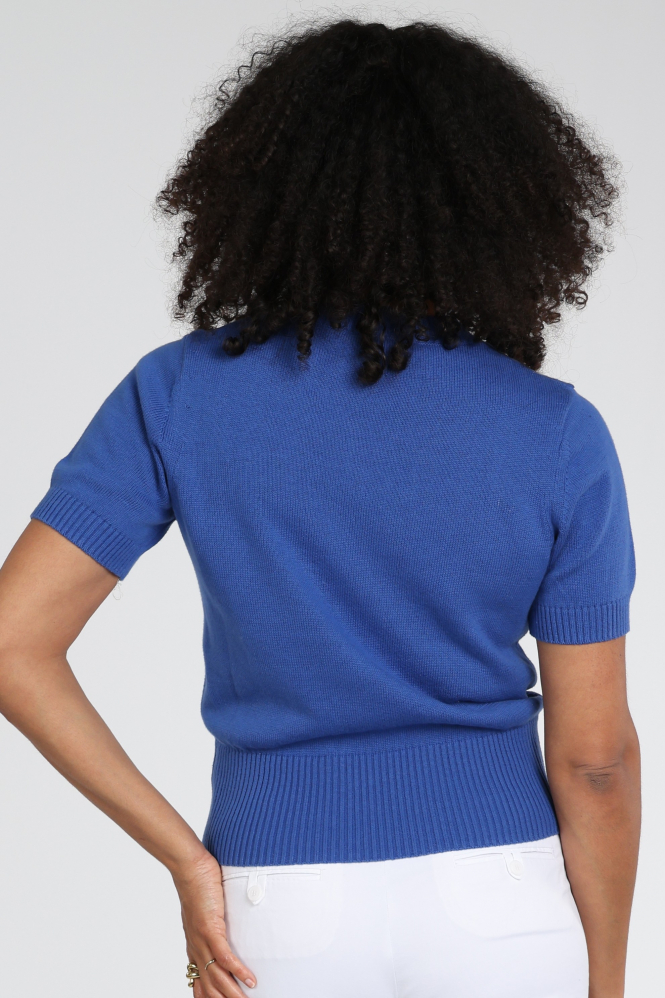 Emotions 126084 Pull korte mouw Blauw