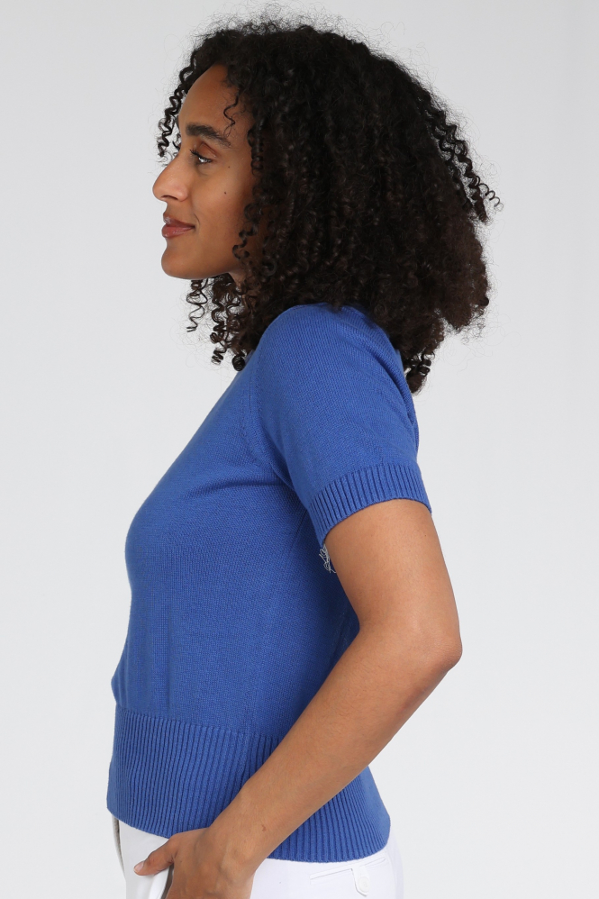 Emotions 126084 Pull korte mouw Blauw