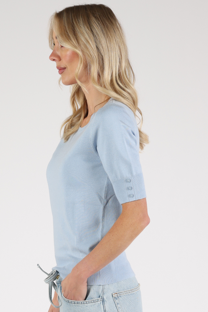 Emotions 126001 Pull korte mouw Blauw