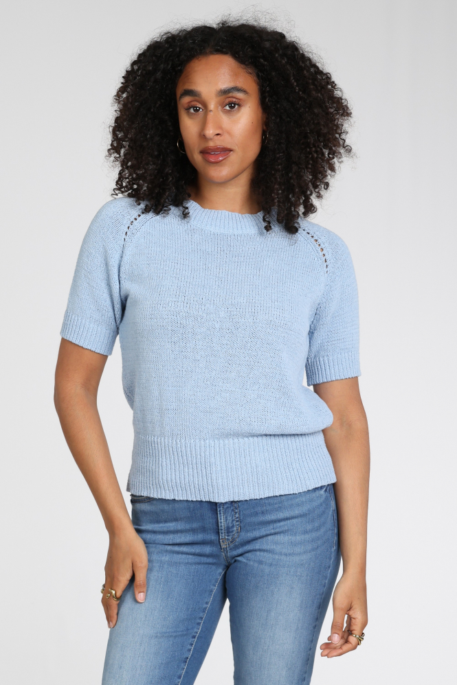 Emotions 126078 Pull korte mouw Blauw