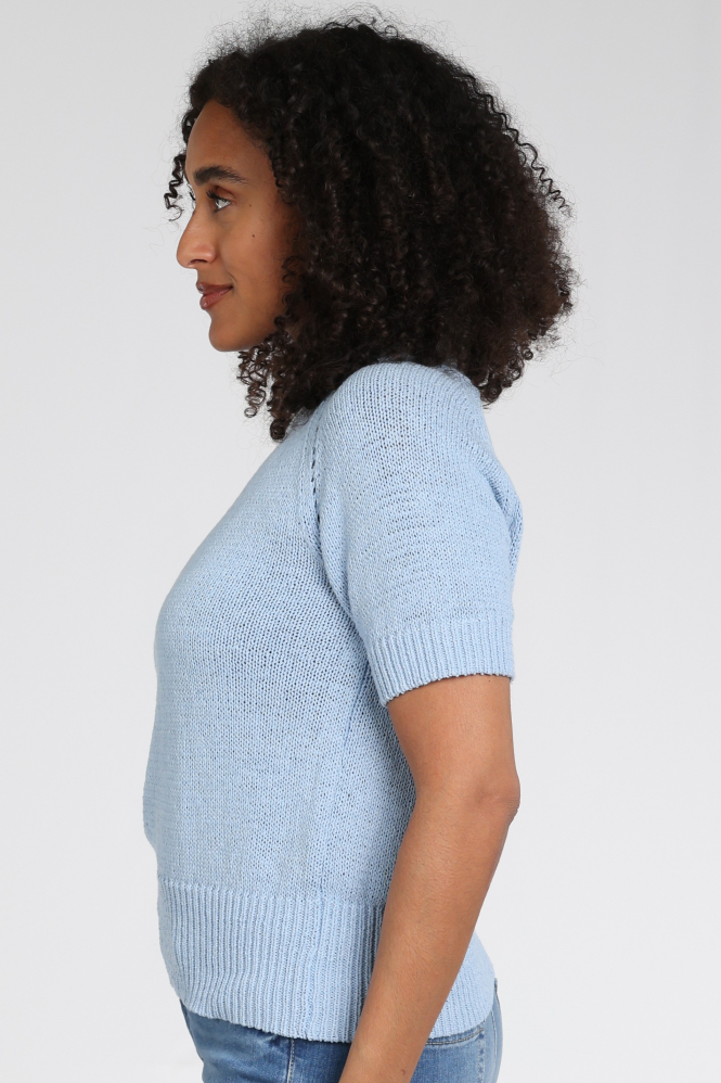 Emotions 126078 Pull korte mouw Blauw