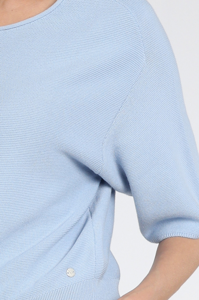Monari 409948 Pull korte mouw Blauw