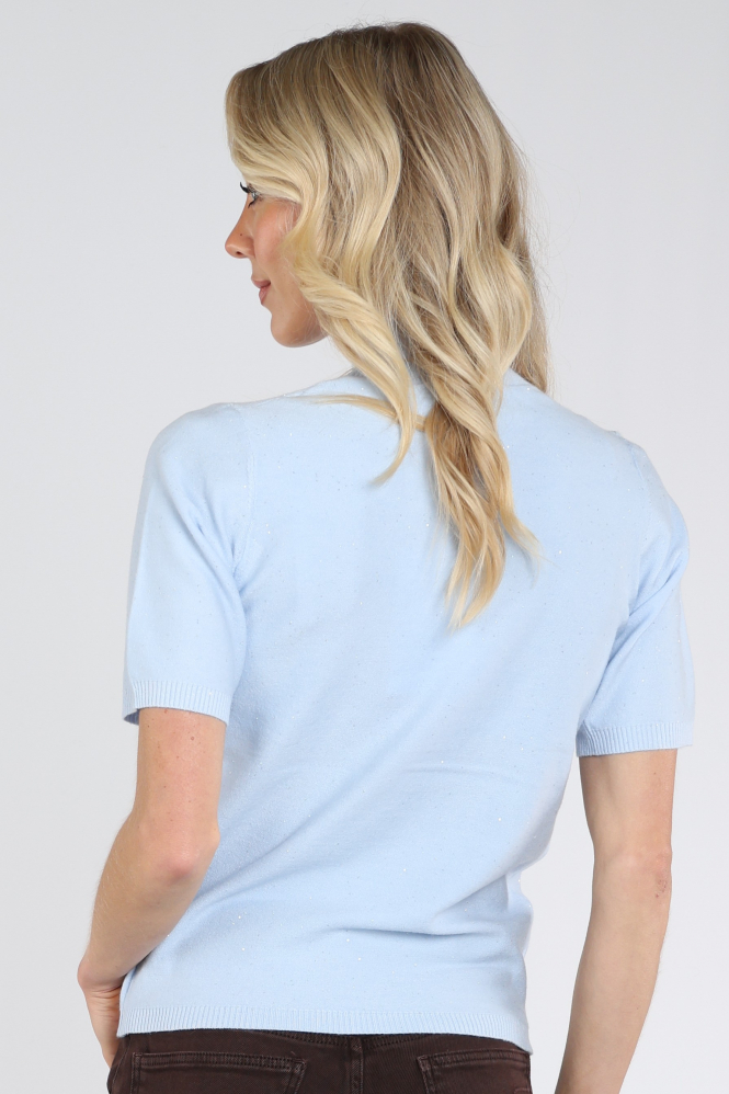 Nukus NKF03073 Pull korte mouw Blauw