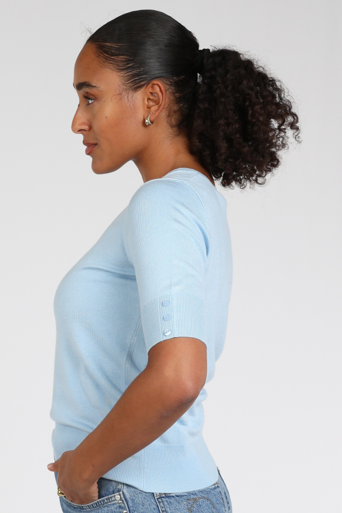 Emotions 226001 Pull korte mouw Blauw