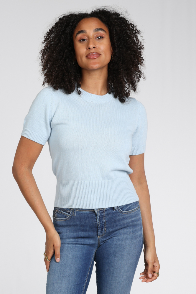Emotions 126084 Pull korte mouw Blauw
