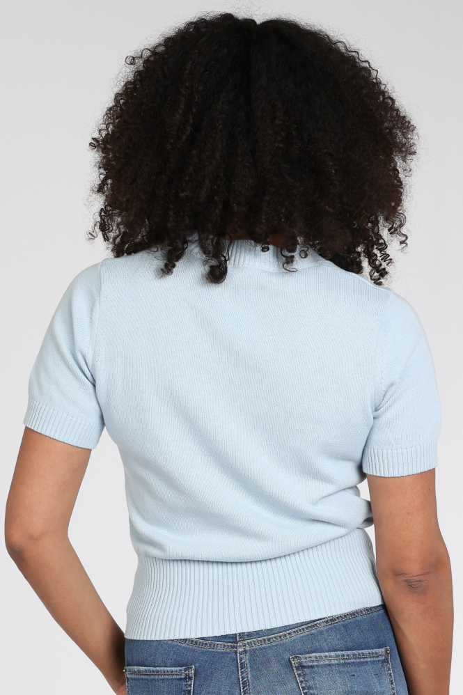 Emotions 126084 Pull korte mouw Blauw