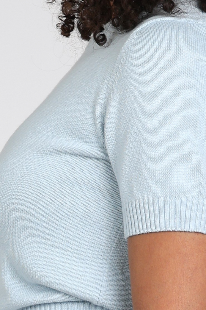 Emotions 126084 Pull korte mouw Blauw