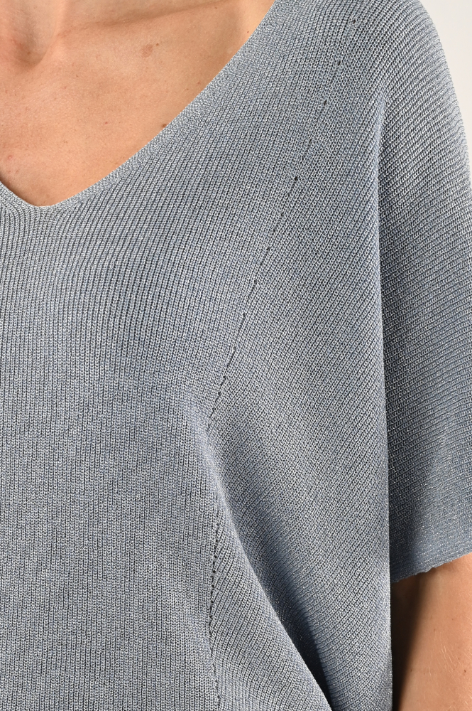 Nukus FW240134 Pull korte mouw Blauw