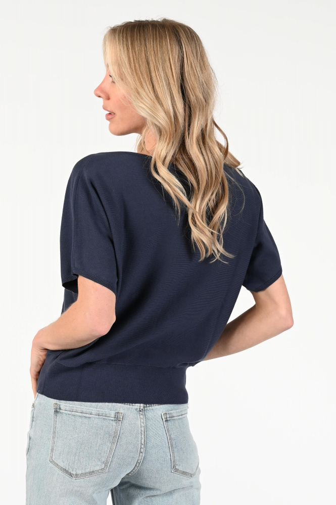 Emotions 125035 Pull korte mouw Blauw