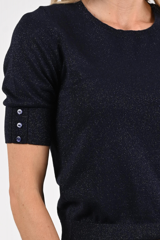 Emotions 225106 Pull korte mouw Blauw