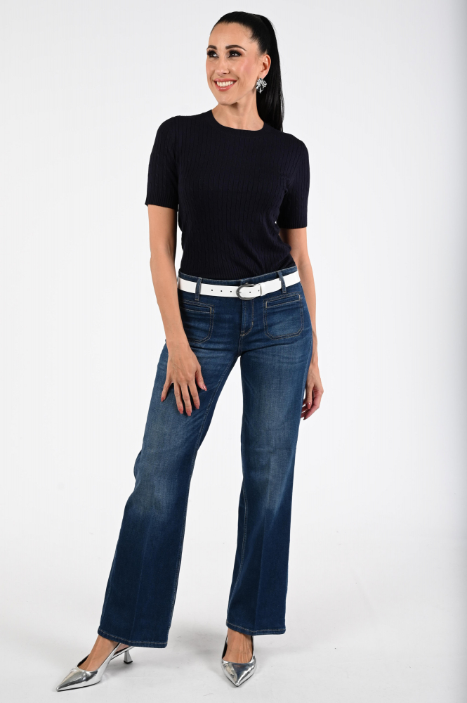 Emotions 225013 Pull korte mouw Blauw