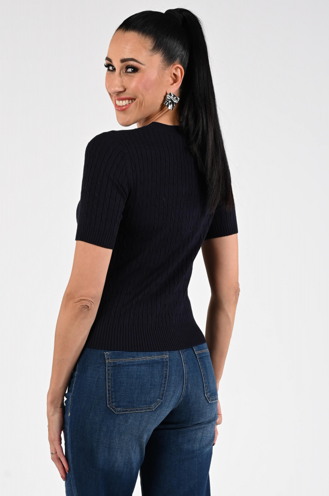 Emotions 225013 Pull korte mouw Blauw