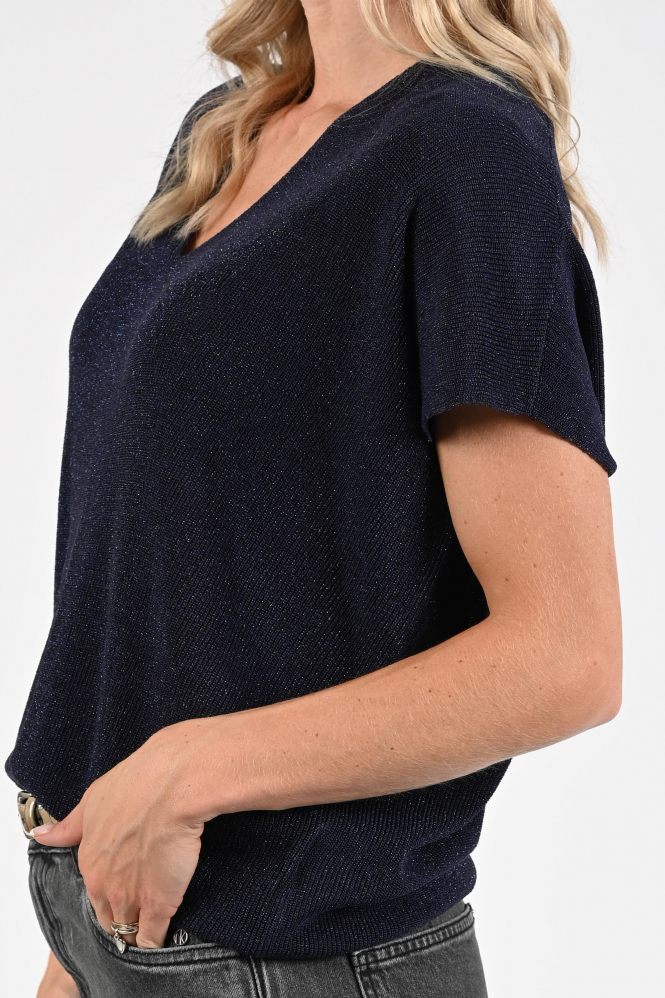 Nukus NKS01022 Pull korte mouw Blauw