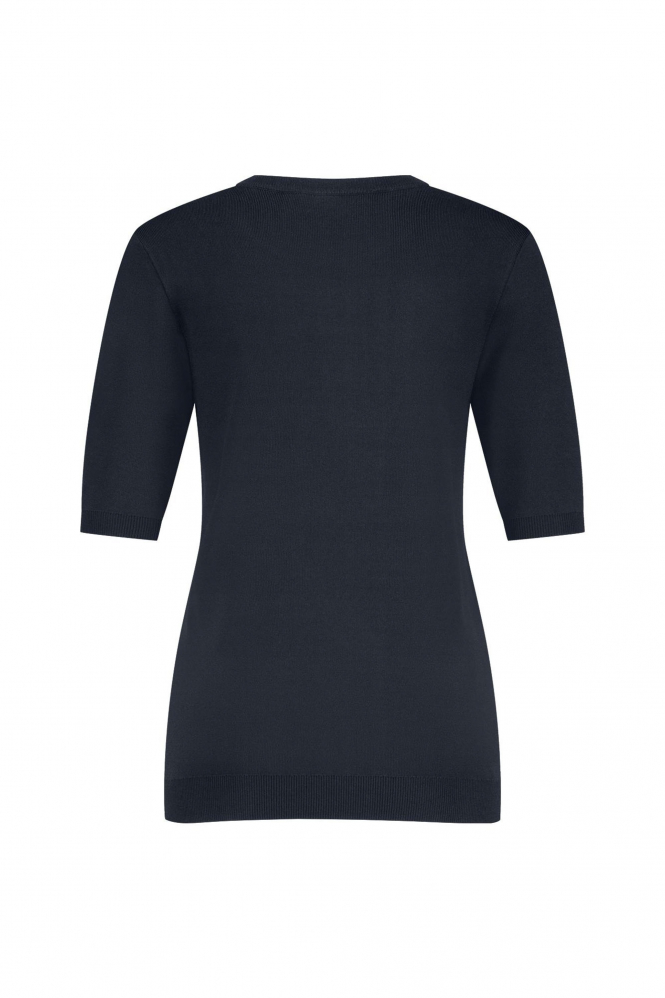 L.O.E.S. by Studio Anneloes Lana ssl solid pull Pull korte mouw Blauw