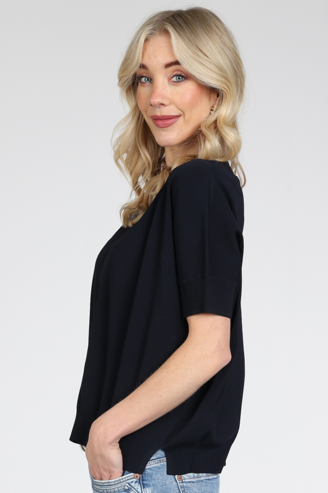 Catnoir 7539 Pull korte mouw Blauw