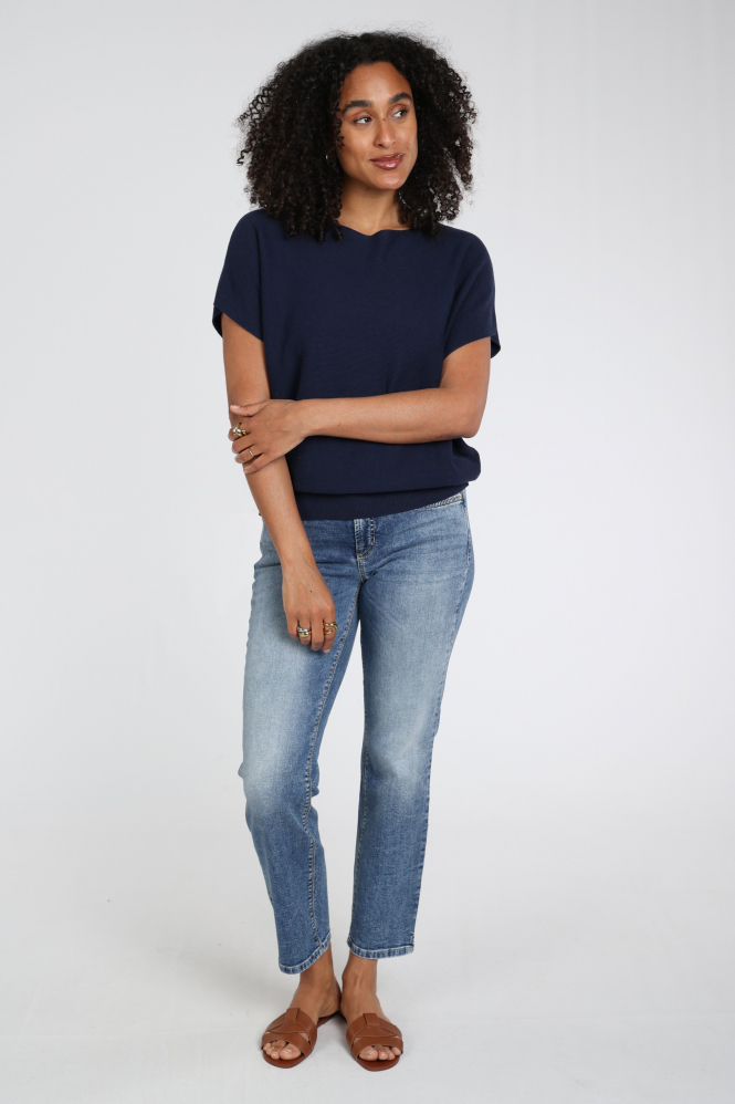 Emotions 126018 Pull korte mouw Blauw