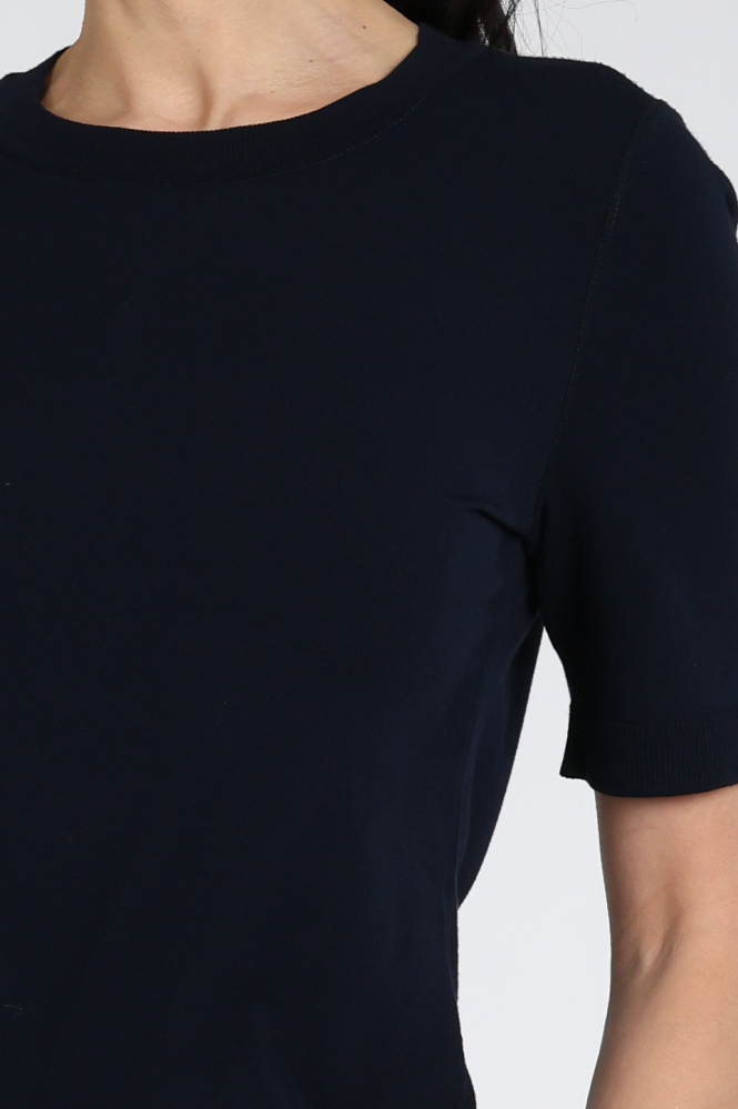 Marc Cain +E 41.06 M11 Pull korte mouw Blauw