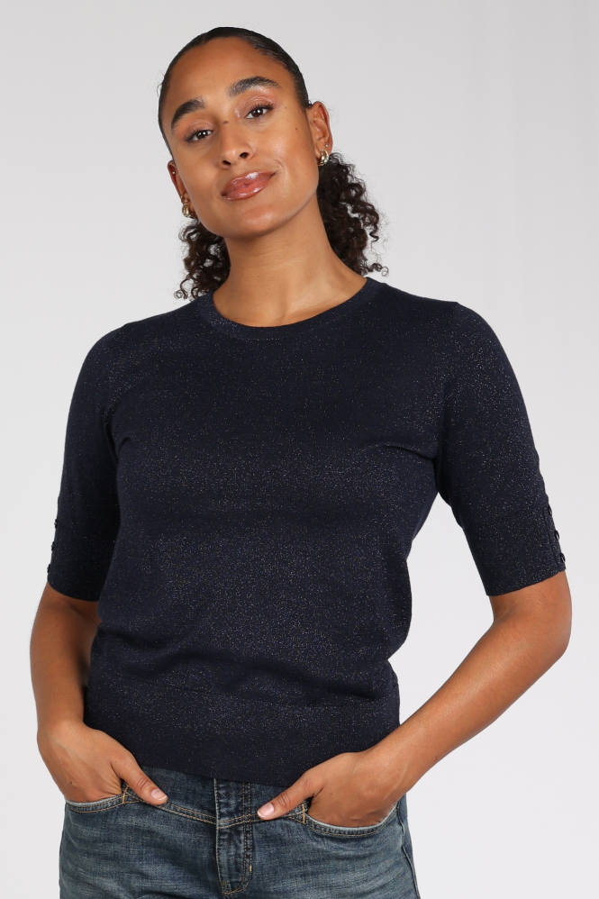 Emotions 226082 Pull korte mouw Blauw