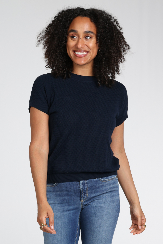 Emotions 126108 Pull korte mouw Blauw