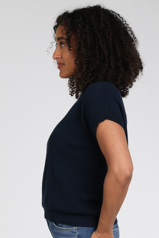 Emotions 126108 Pull korte mouw Blauw