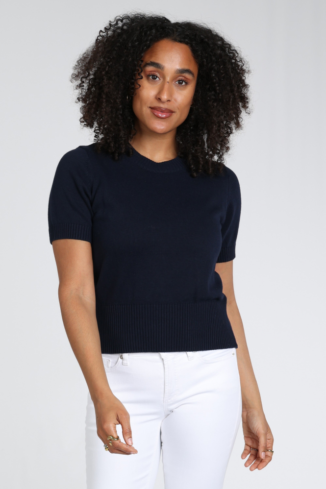 Emotions 126084 Pull korte mouw Blauw