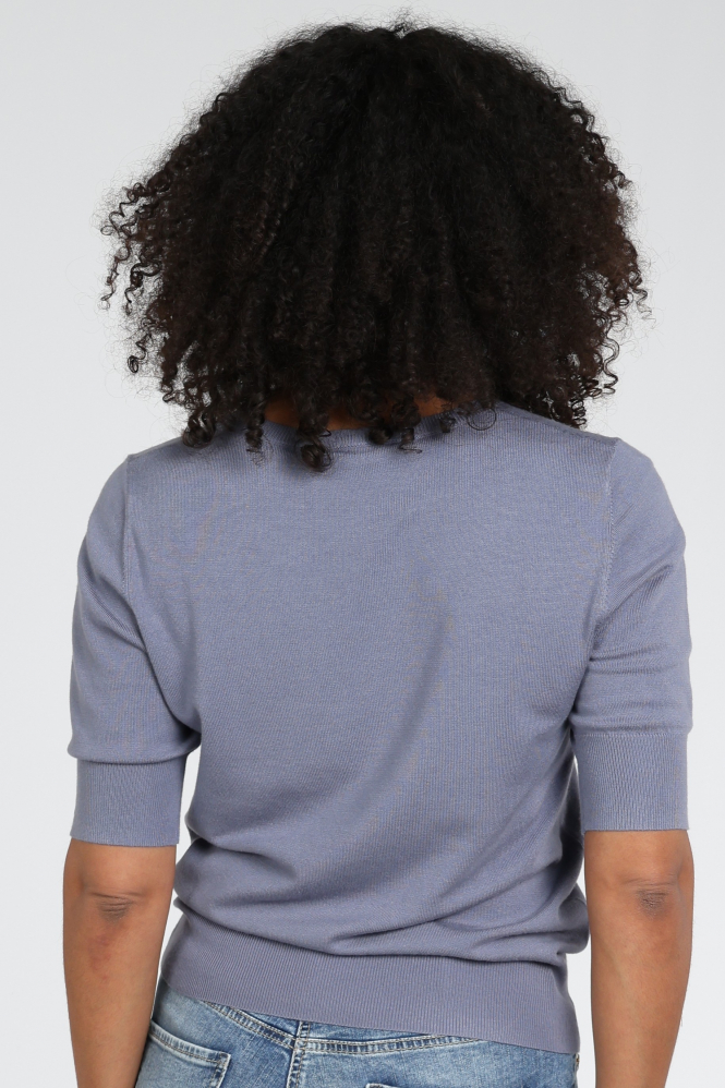 Emotions 126001 Pull korte mouw Paars