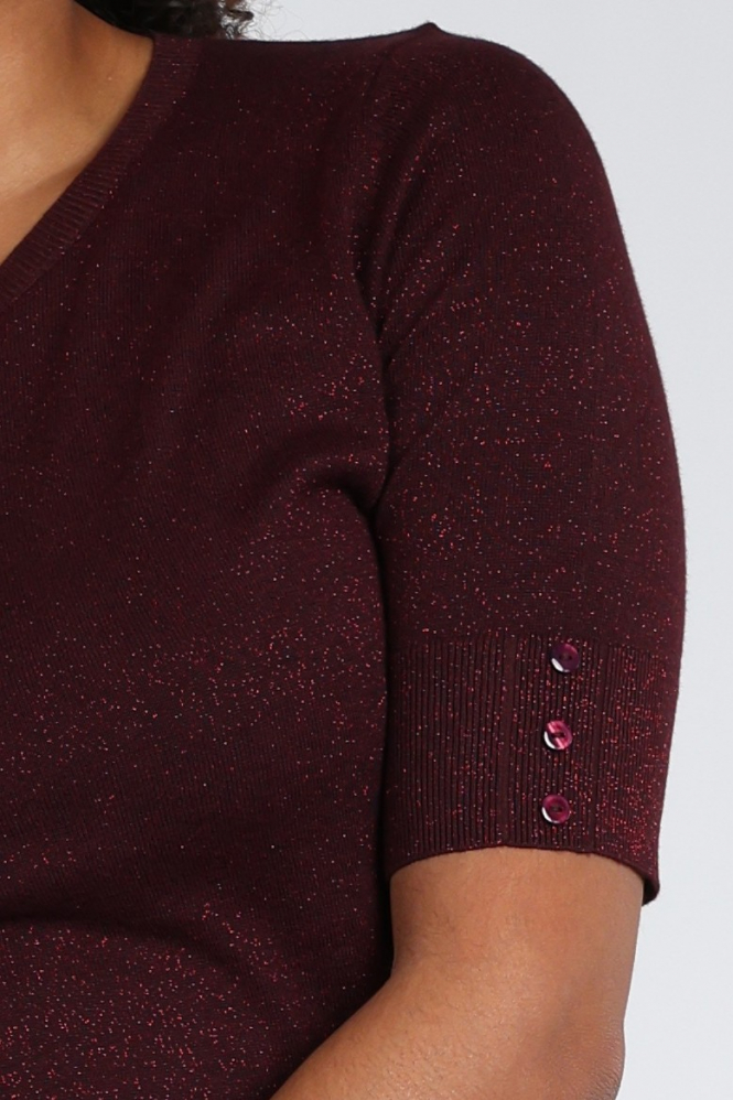 Emotions 226082 Pull korte mouw Rood