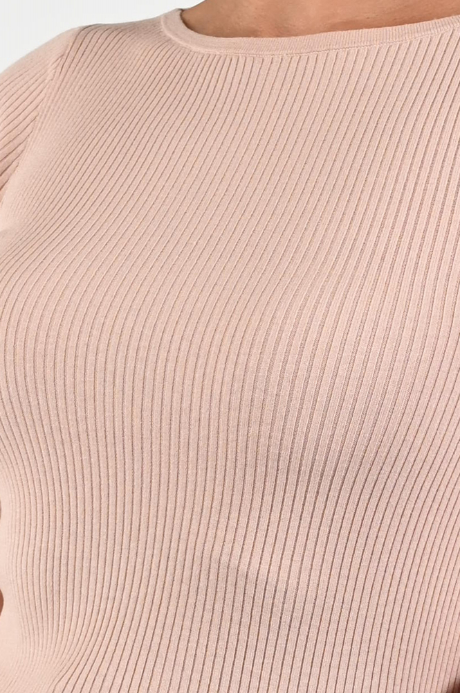 MaxMara Waser mm12039 Pull korte mouw Roze