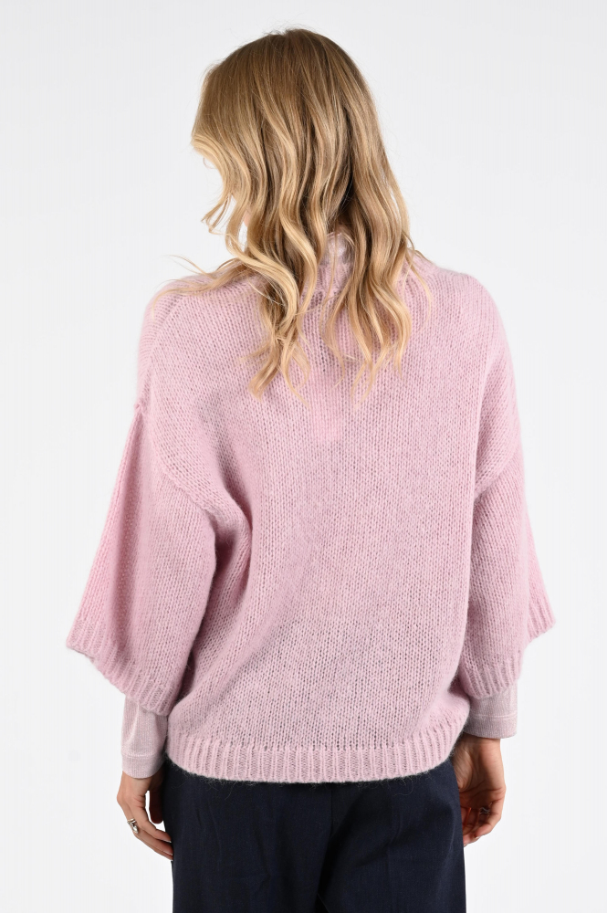Knit-Ted Melany Pull korte mouw Roze