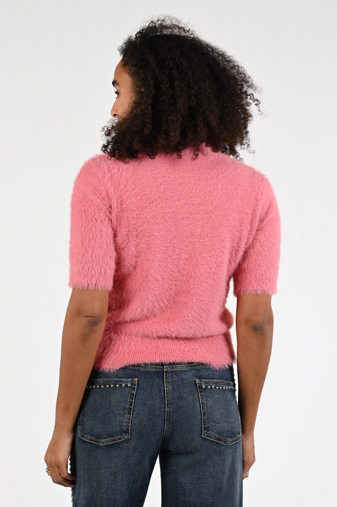 Monari 808302 Pull korte mouw Roze