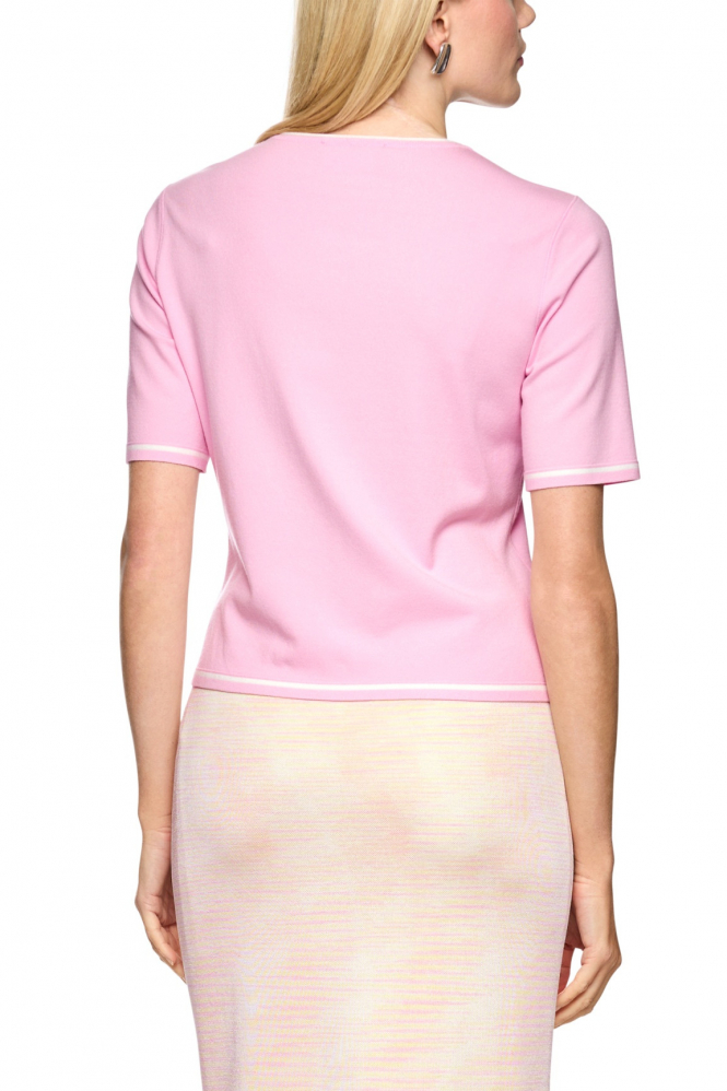 Marc Cain AC 41.09 M11 Pull korte mouw Roze