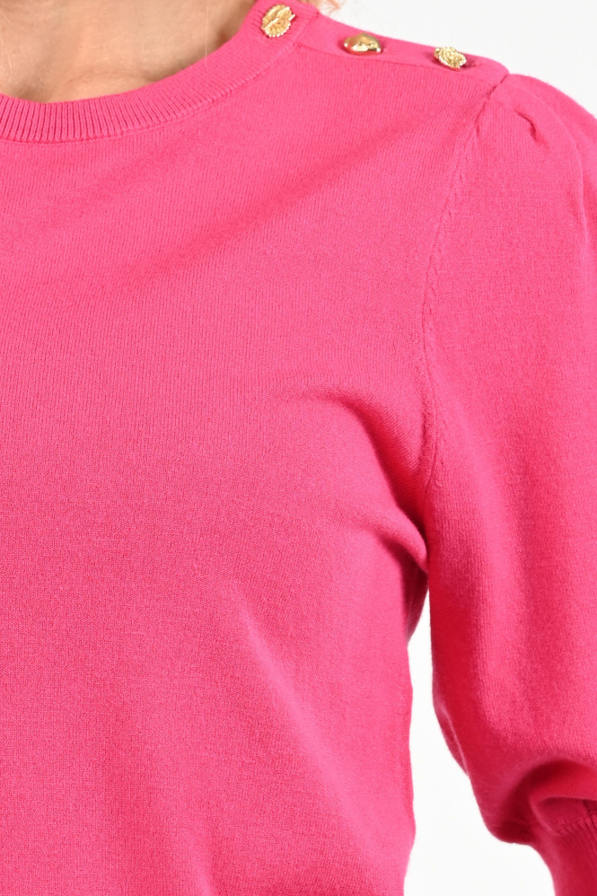 Fabienne Chapot CLTPUL20SS267338 Pull korte mouw Roze