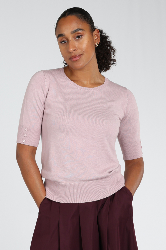 Emotions 226001 Pull korte mouw Roze