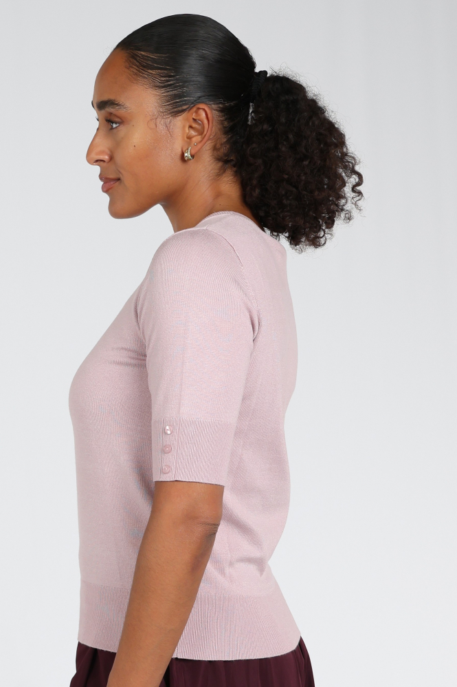Emotions 226001 Pull korte mouw Roze