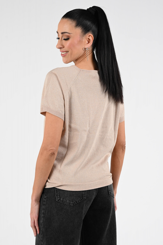 Nukus NKS01085 Pull korte mouw Roze